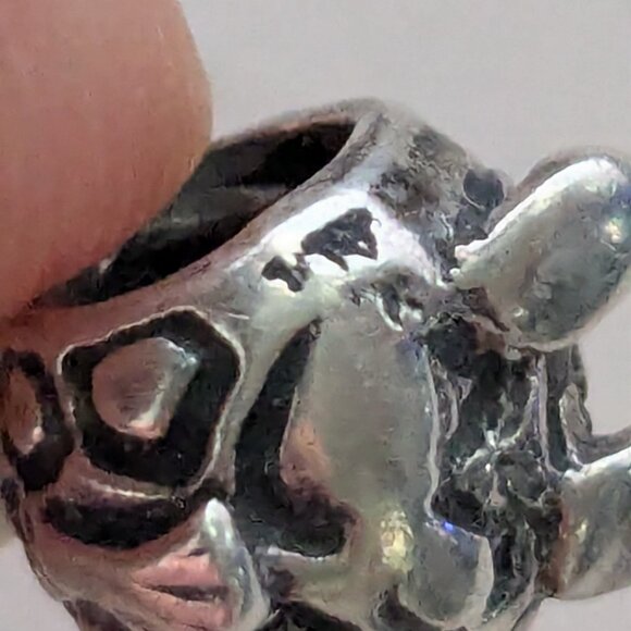 Lot (4) Pandora 925 Sterling Angel, Japanese Peace Sign, Fish, Giraffe Charms - Picture 6 of 11
